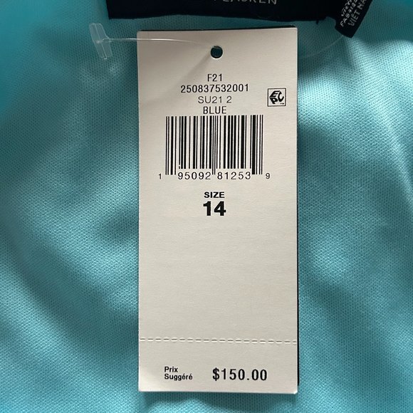 Ralph Lauren Aqua Midi Dress - Picture 14 of 16